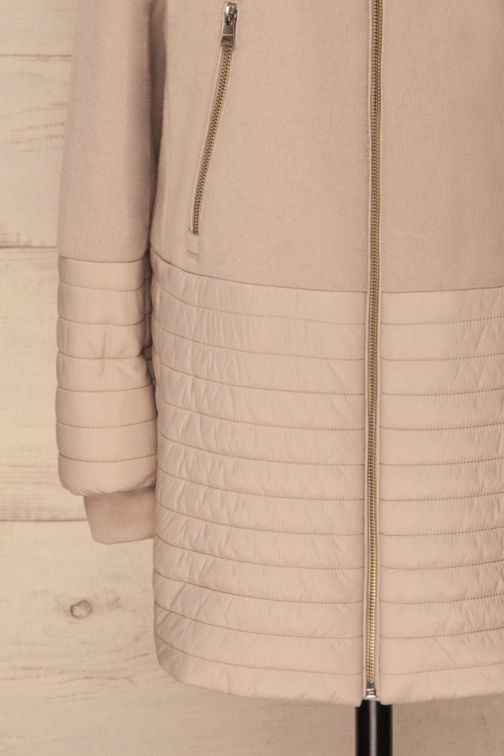 Averie Porcelain | Parka Taupe