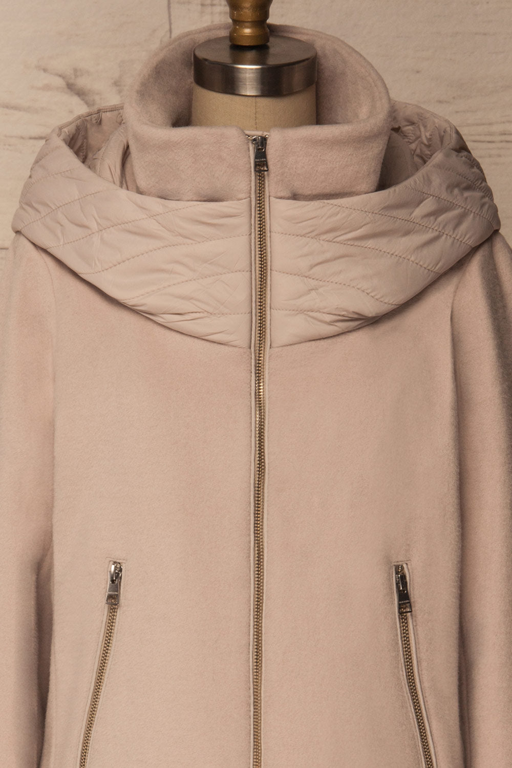 Averie Porcelain | Parka Taupe
