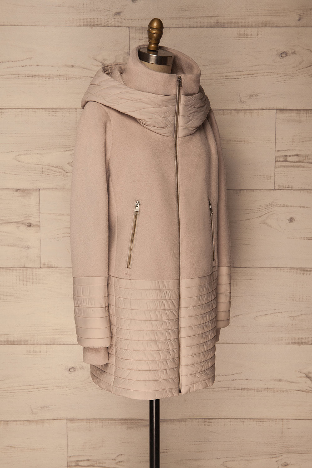Averie Porcelain | Parka Taupe