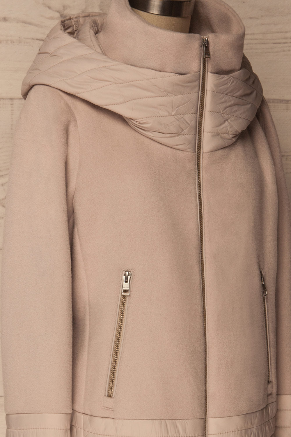 Averie Porcelain | Parka Taupe