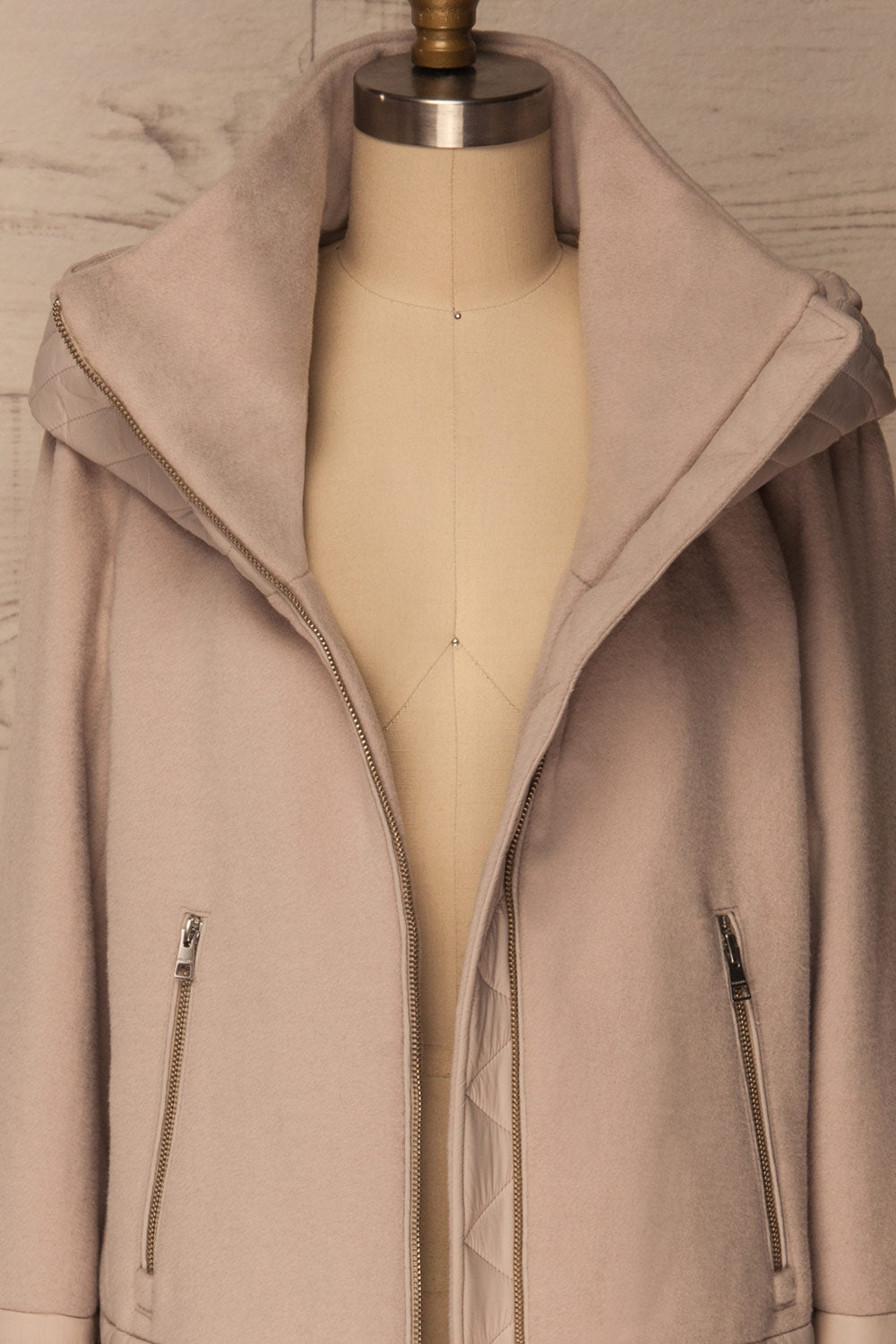Averie Porcelain | Parka Taupe