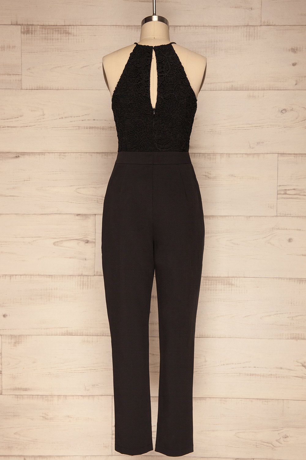 Bajotello Black Halter Neckline Jumpsuit | La Petite Garçonne Chpt. 2