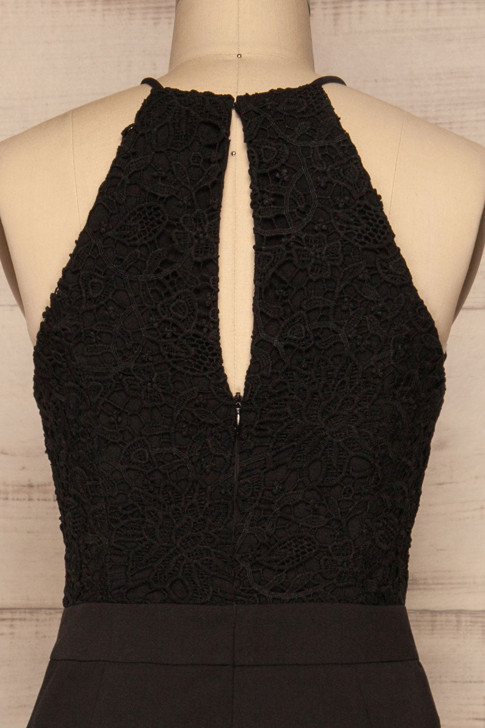 Bajotello Black Halter Neckline Jumpsuit | La Petite Garçonne Chpt. 2