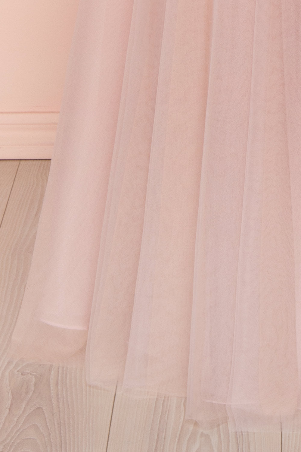 Benide Dusty Mauve Embroidered & Crystals Gown | Boutique 1861