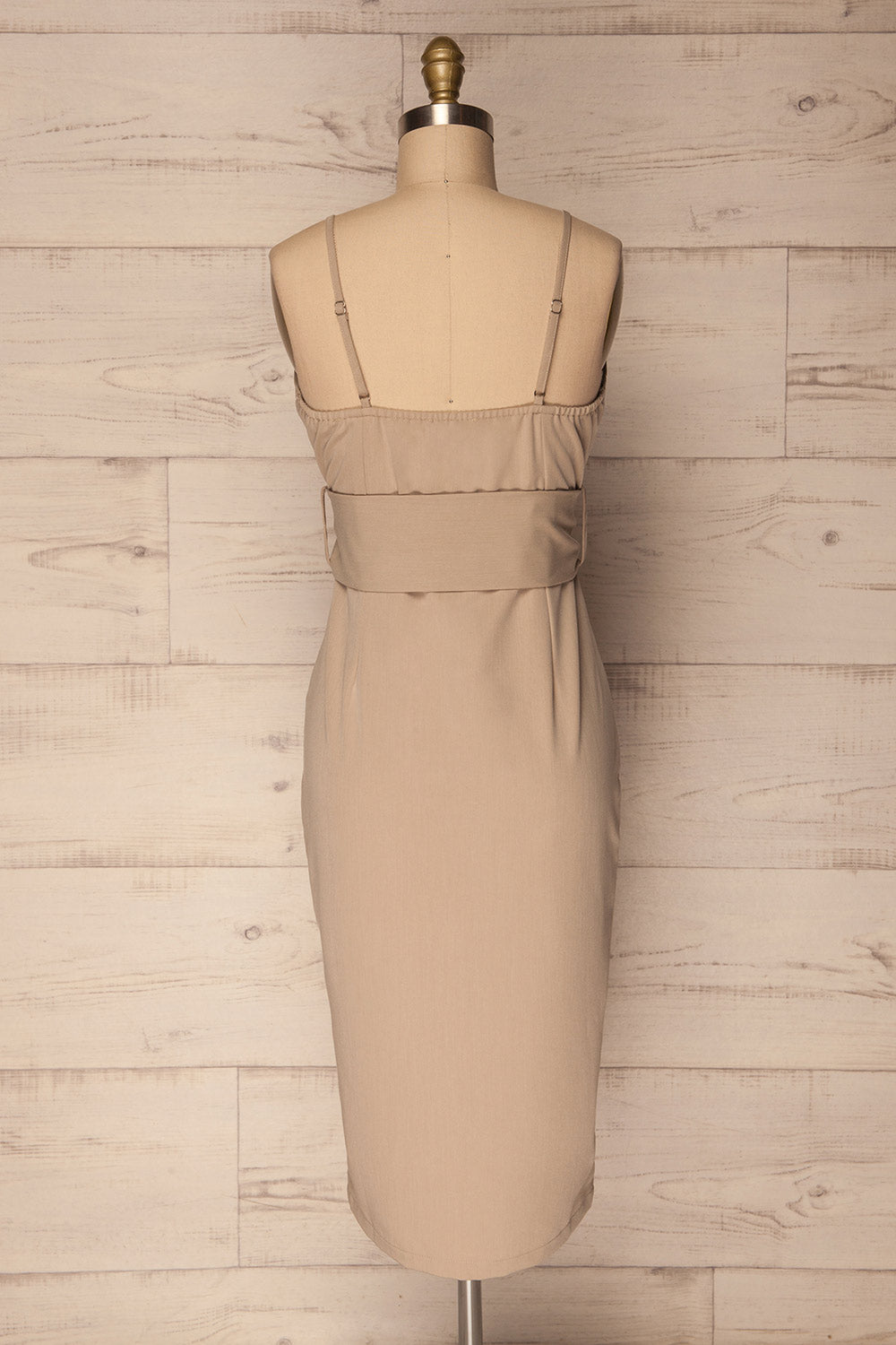 Blazowa Sand | Robe Beige Ajustée
