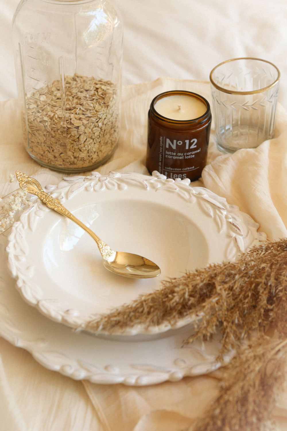 Bougie Latte au Caramel Candle