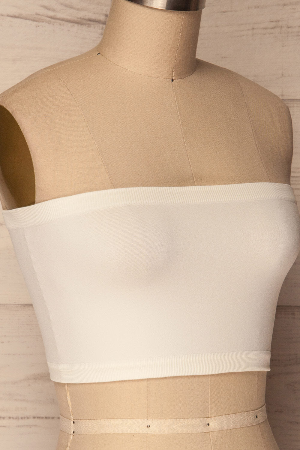 Bucje Ivory Stretchable Bandeau Top | La Petite Garçonne 4