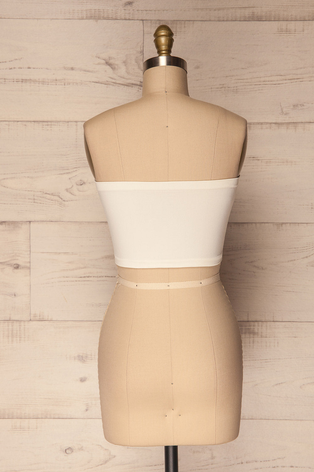 Bucje Ivory Stretchable Bandeau Top | La Petite Garçonne 5