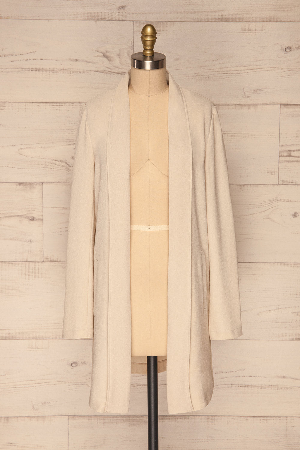 Caceres | Beige-Grey Blazer