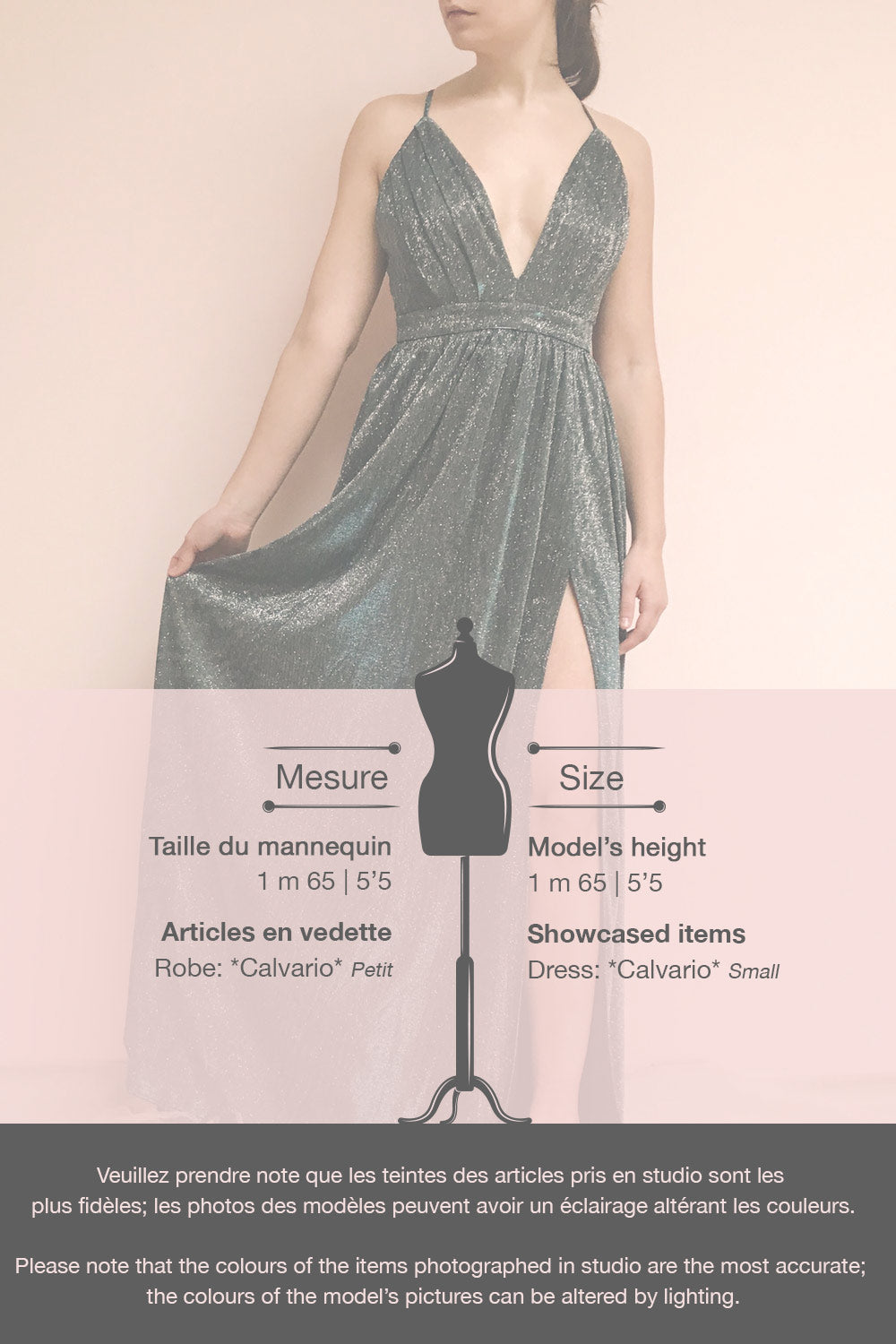 Calvario Blue Sparkly Maxi Prom Dress | La petite garçonne template