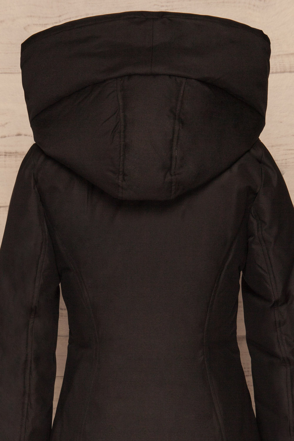 Camelia Noir | Parka Noir de Toile par Soia & Kyo