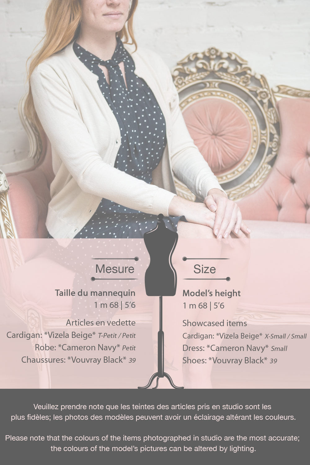 Vizela Beige Long Sleeve Button-Up Cardigan | Boutique 1861 fiche