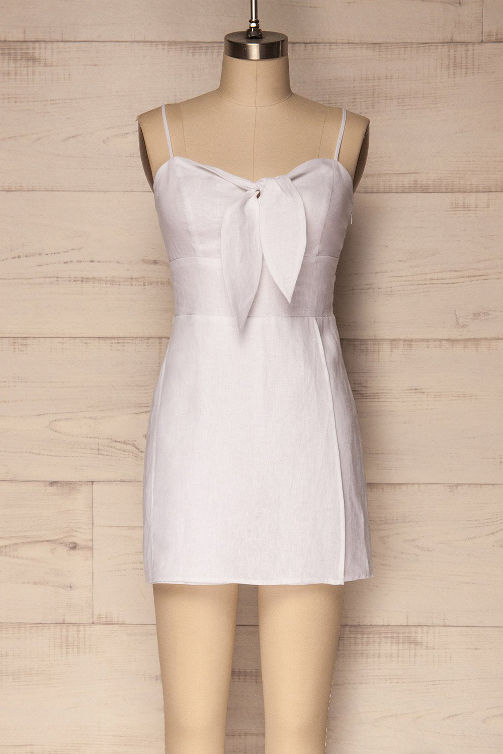 Campea Neige White Romper with Wrap Skirt | La Petite Garçonne