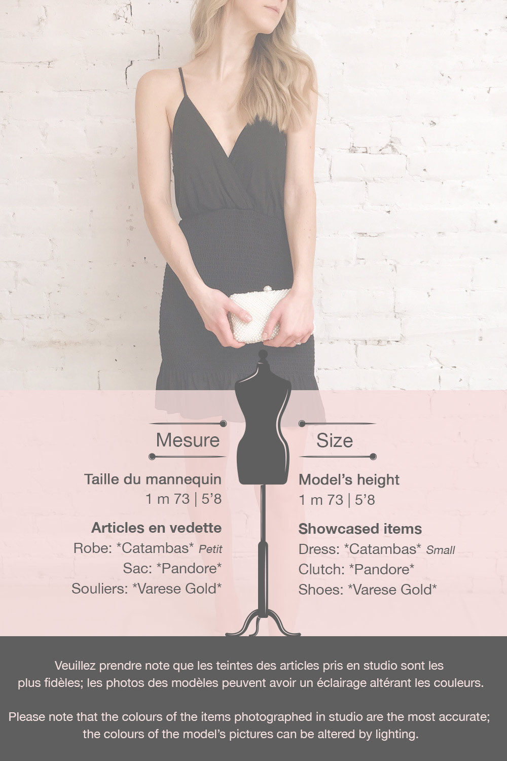 Catambas Black Ruffled Cocktail Dress | La petite garçonne template