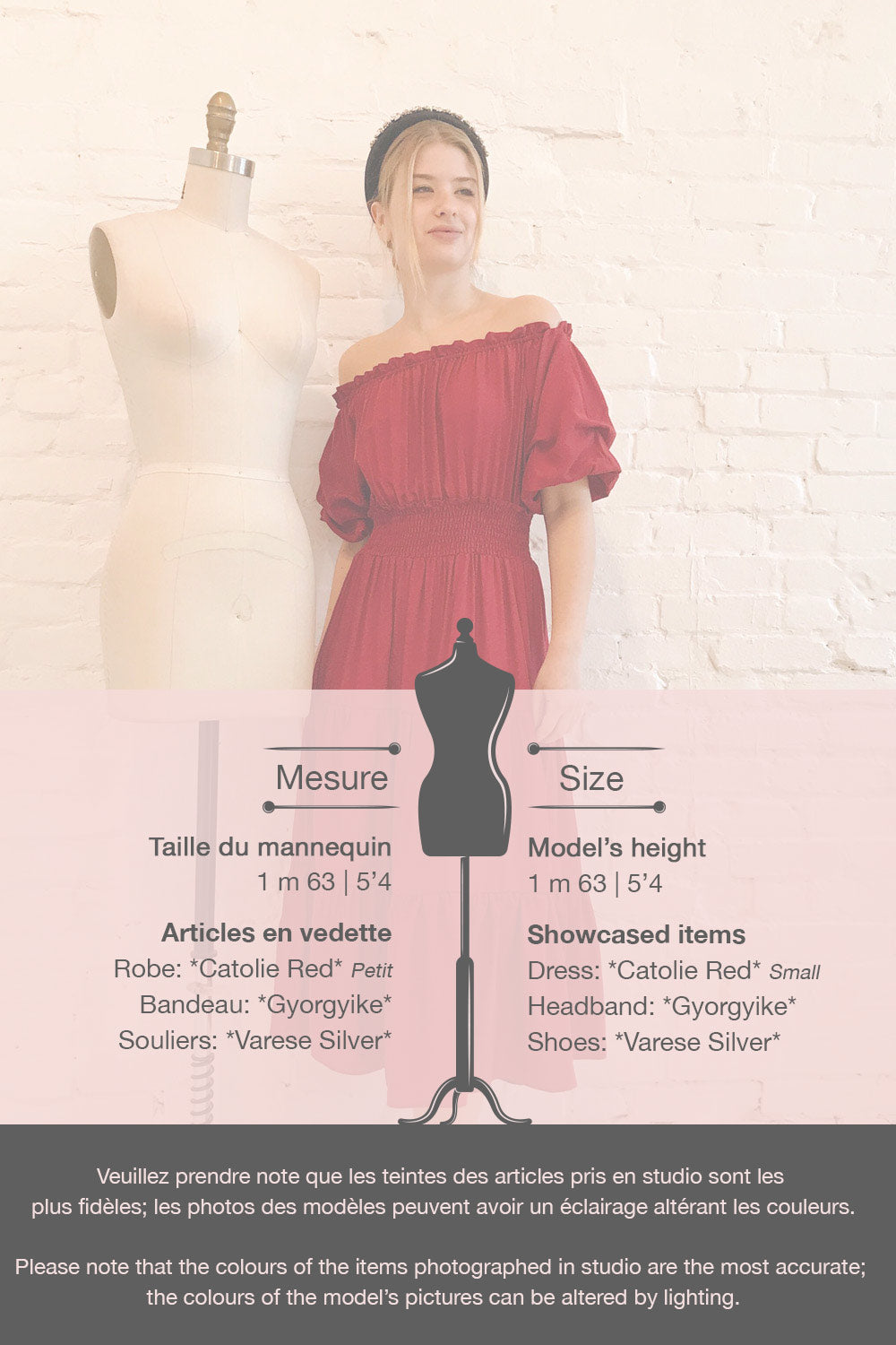 Catolie Red Layered Midi Dress w/ Frills | Boutique 1861 template