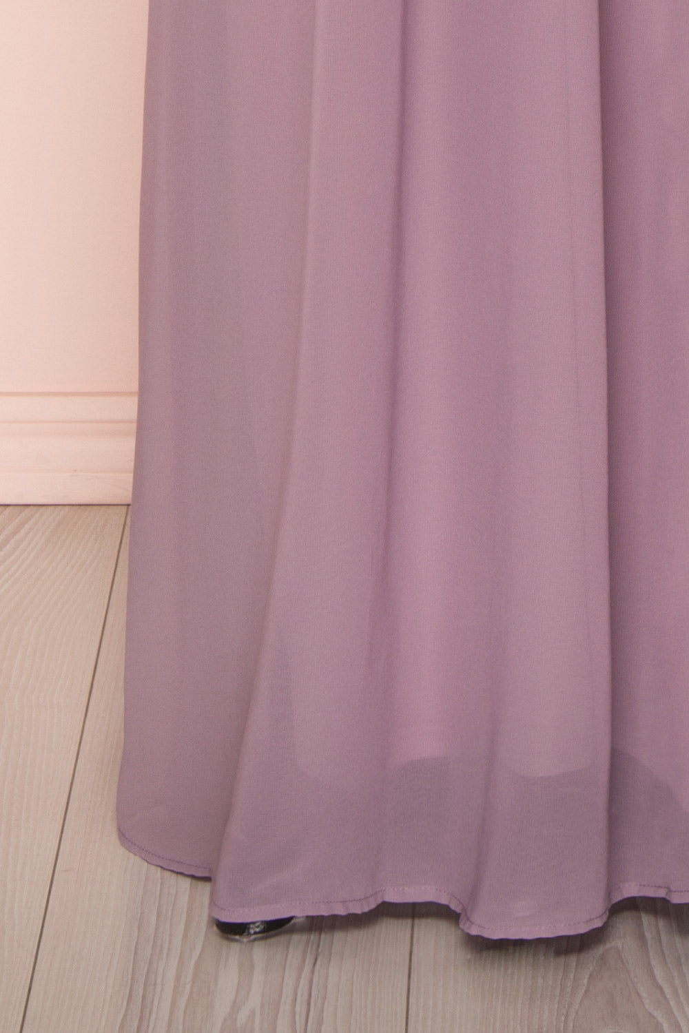 Chalva Mauve | Chiffon Gown