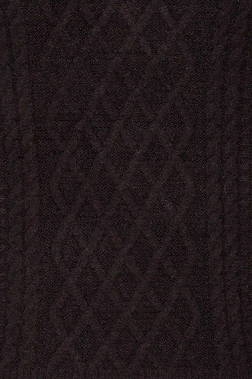Chimay Anis Black Knit Sweater | TEXTURE DETAIL | La Petite Garçonne