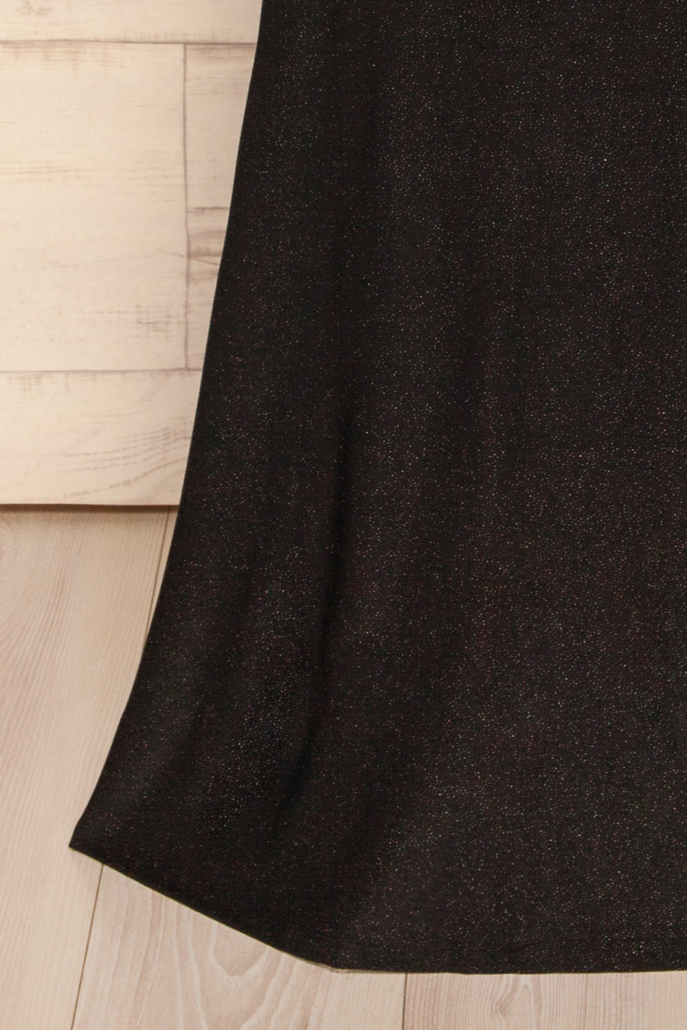 Chimborazo Black Mermaid Maxi Dress | La petite garçonne bottom