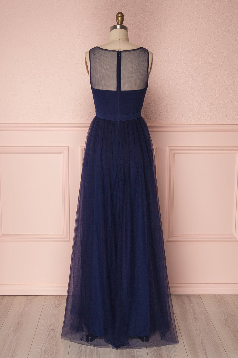 Claudina | Robe en Tulle Bleu