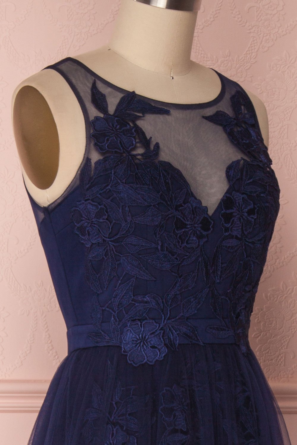 Claudina | Robe en Tulle Bleu