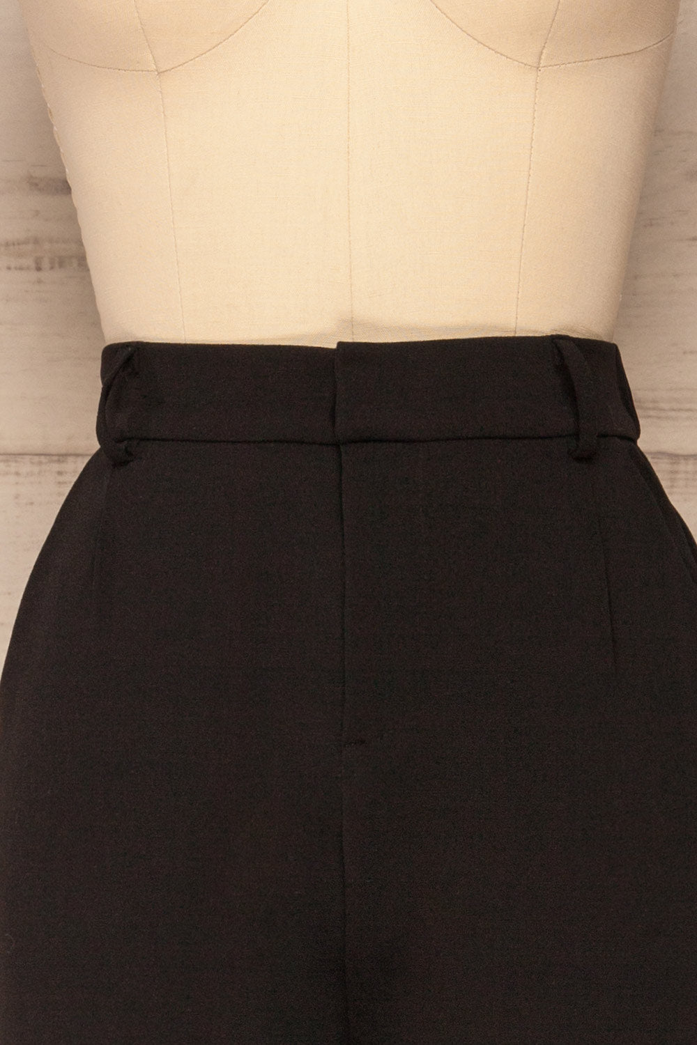 Cromarty Black Straight Leg Pants | La Petite Garçonne 2