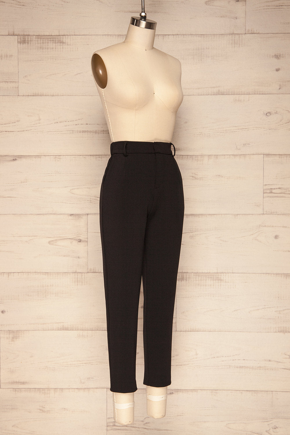 Cromarty Black Straight Leg Pants | La Petite Garçonne 3