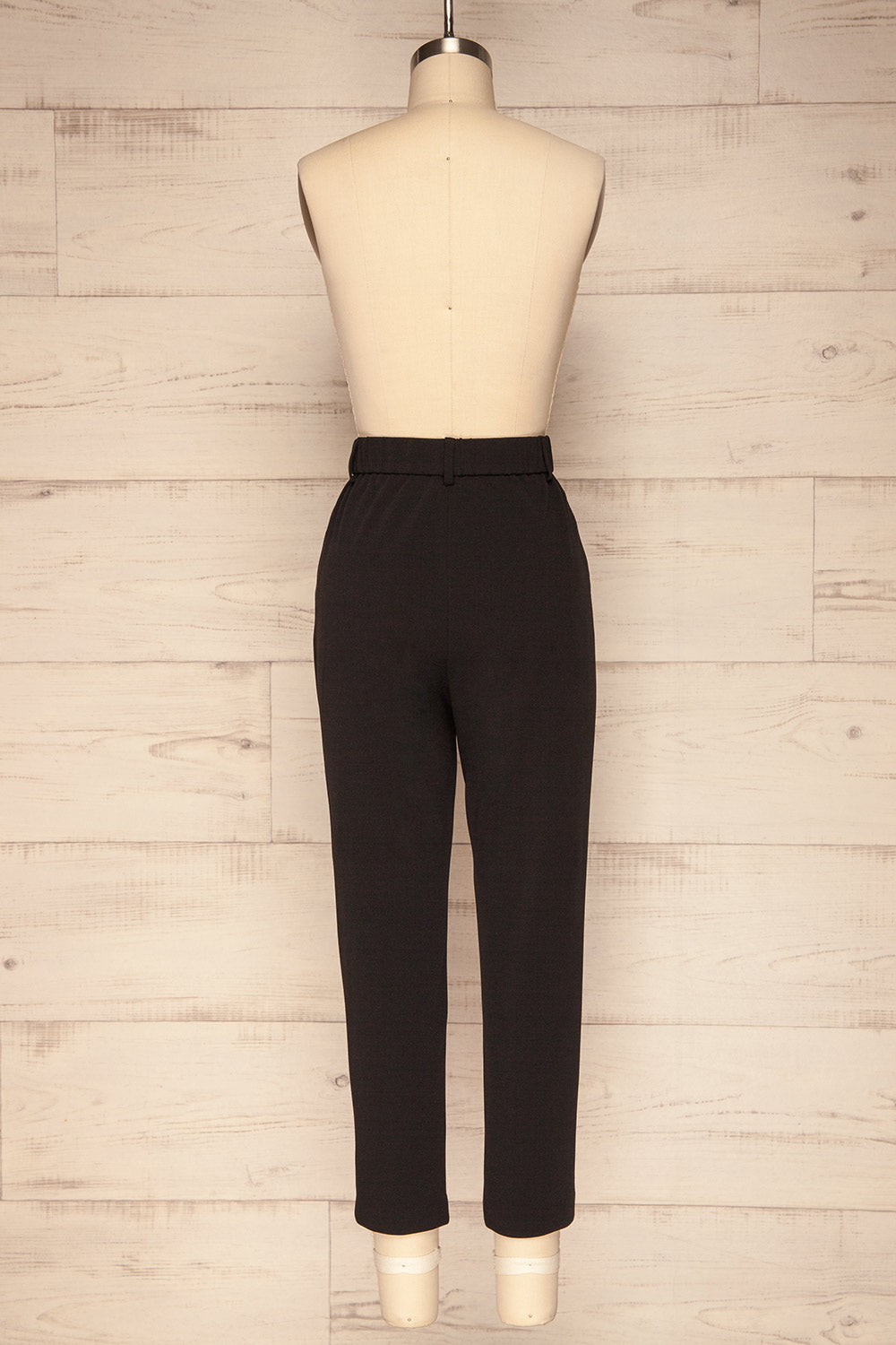 Cromarty Black Straight Leg Pants | La Petite Garçonne 5