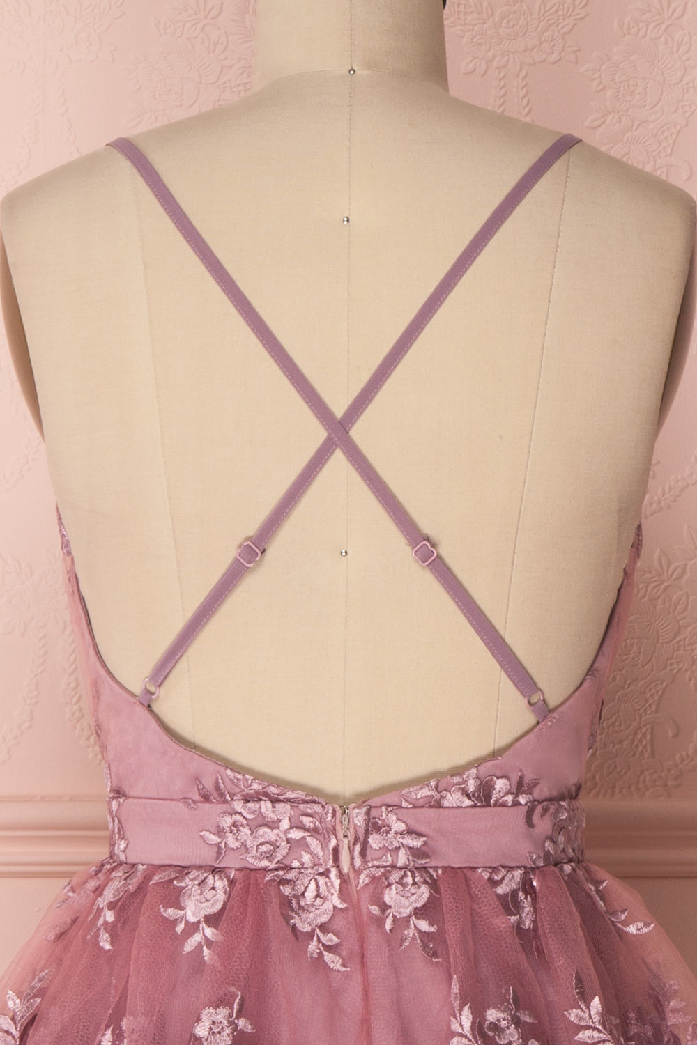 Dinora Mauve | Lilac Floral Dress