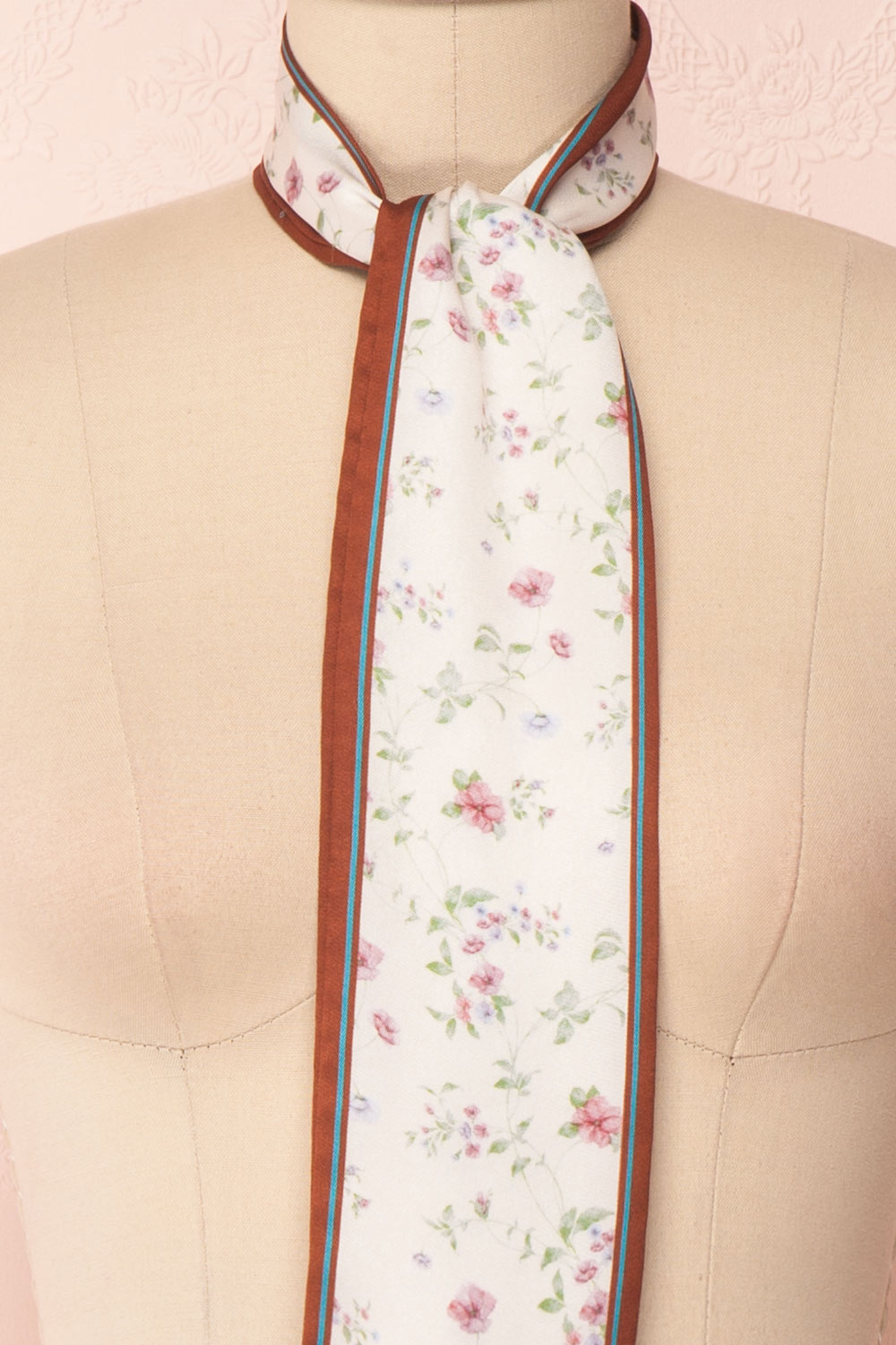 Dividal Long Colourful Silky Scarf | Boutique 1861 7