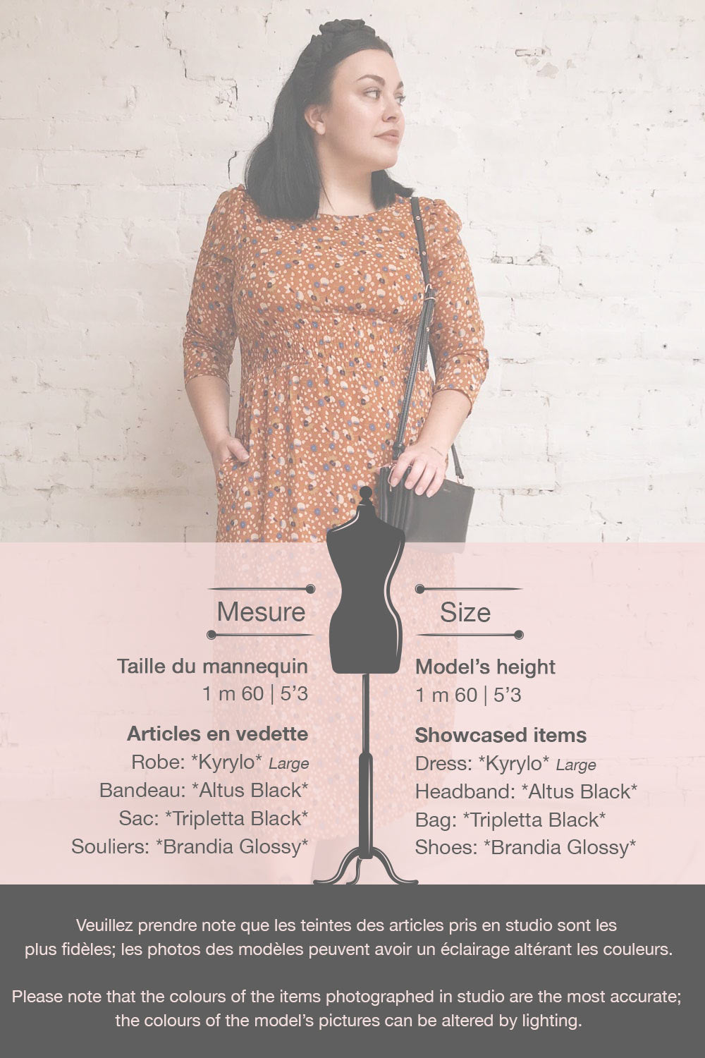 Kyrylo Ochre Floral Midi Dress | Boutique 1861 template