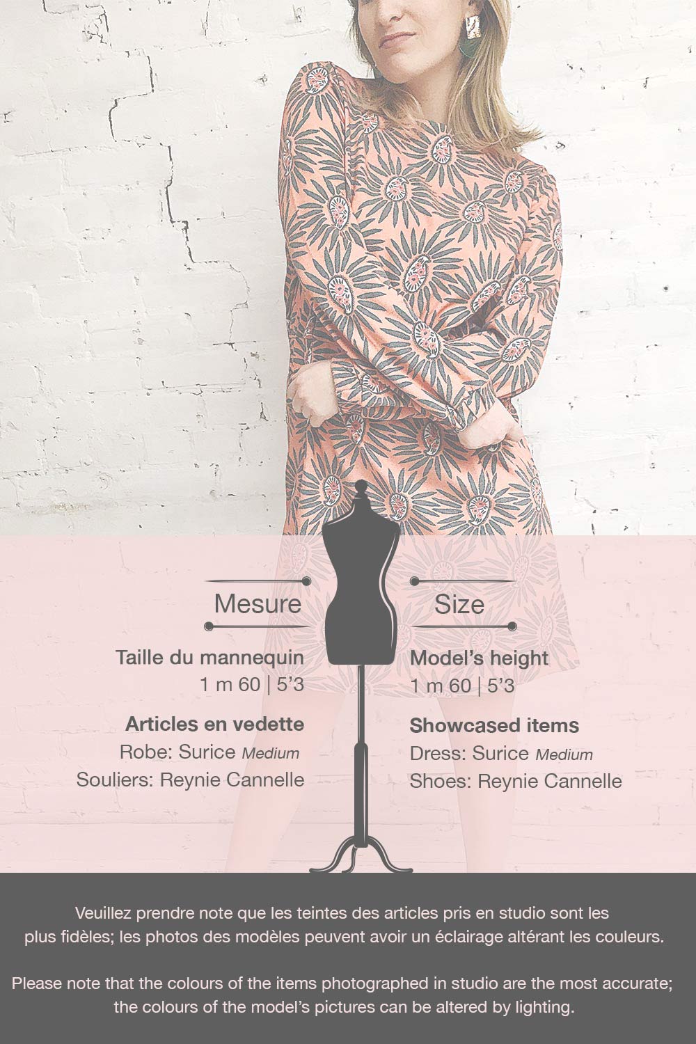 Surice | Robe Tunique Orange