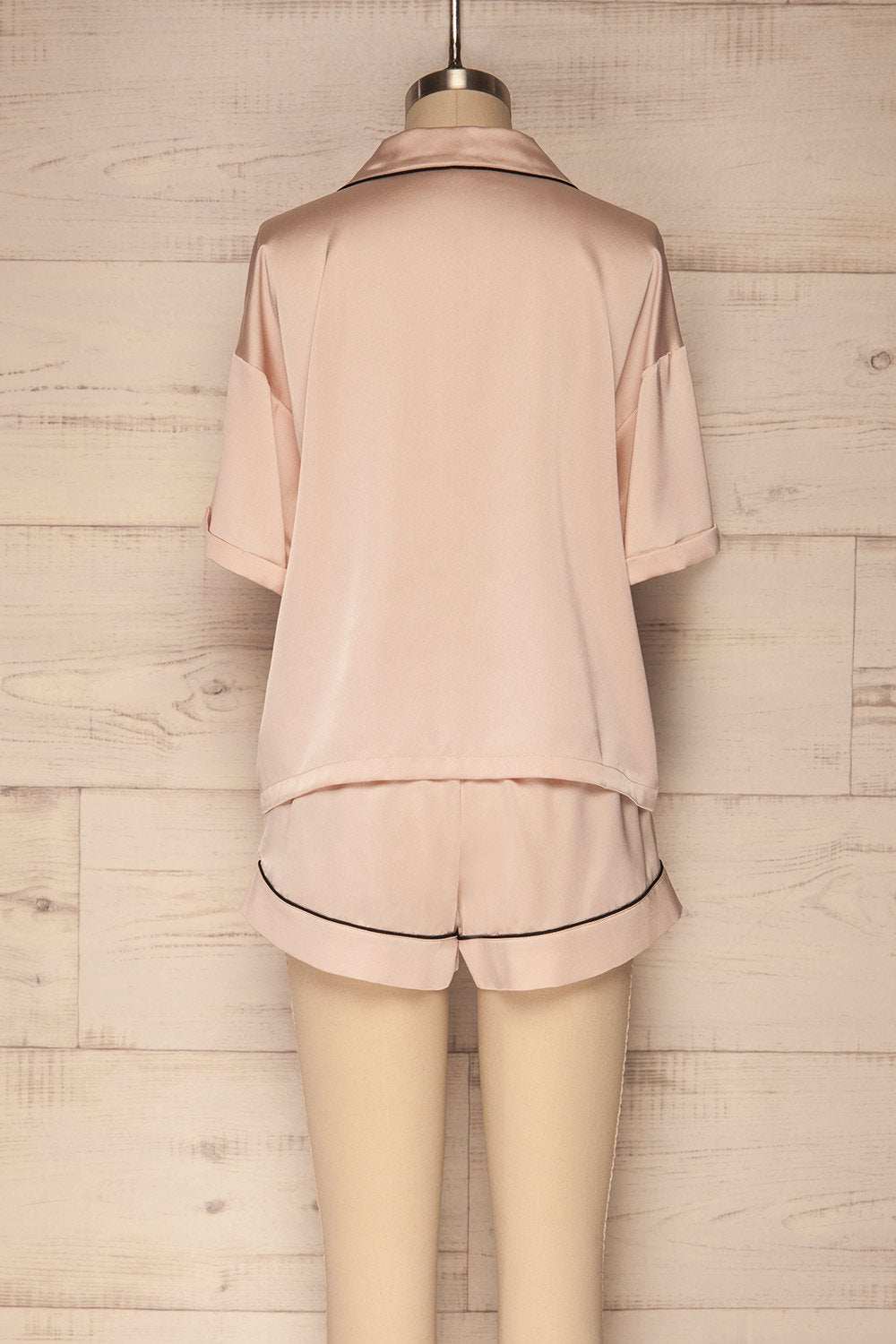 Ensemble Aquilae Pink PJ Set back view | La Petite Garçonne Chpt. 2