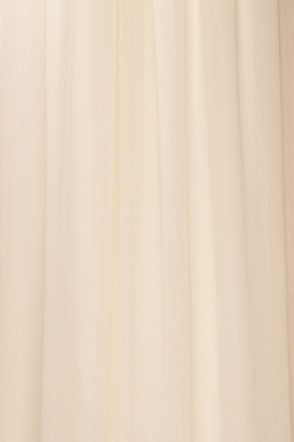 Ezechielle | Robe Maxi Ivoire à Ceinturre Scintillantte