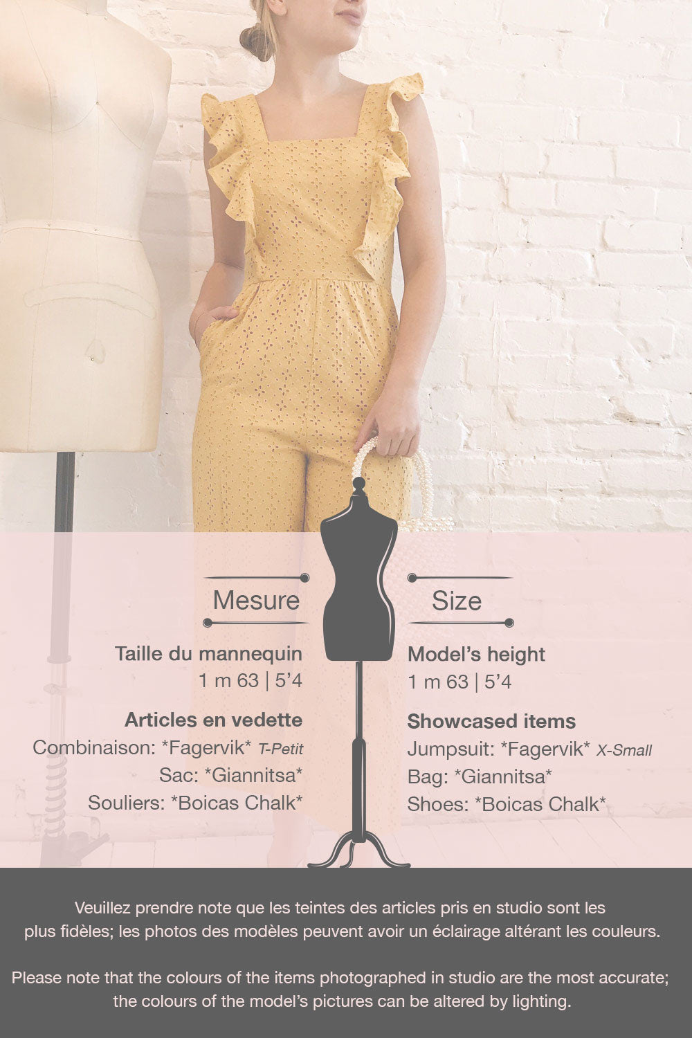 Fagervik Yellow Wide Leg Jumpsuit | La petite garçonne template