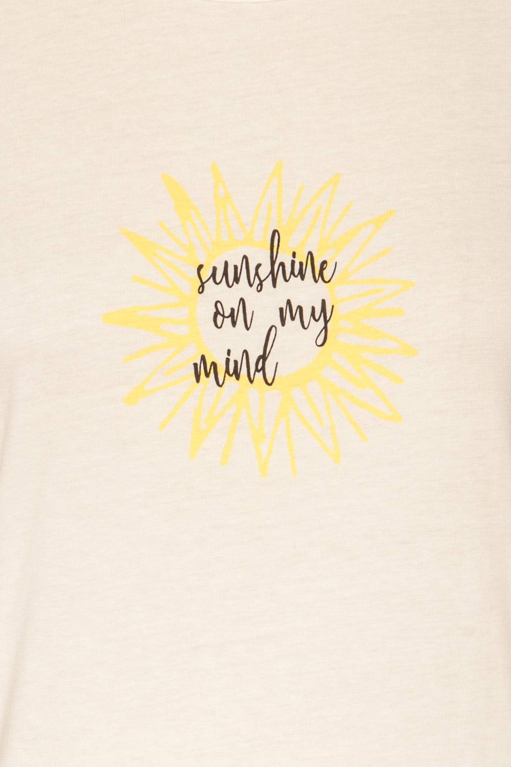 Fauskan "Sunshine on my mind" White T-Shirt | La Petite Garçonne 2