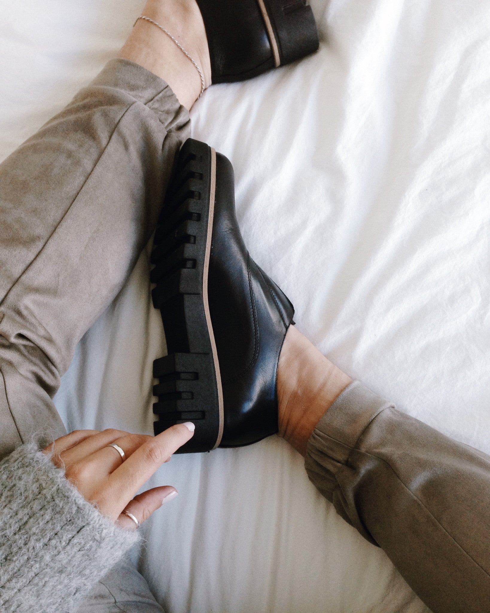 Forth | Chaussures Plateforme en Cuir