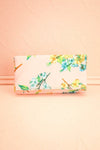 Folia | Pink Floral Patterned Folded Clutch Bag