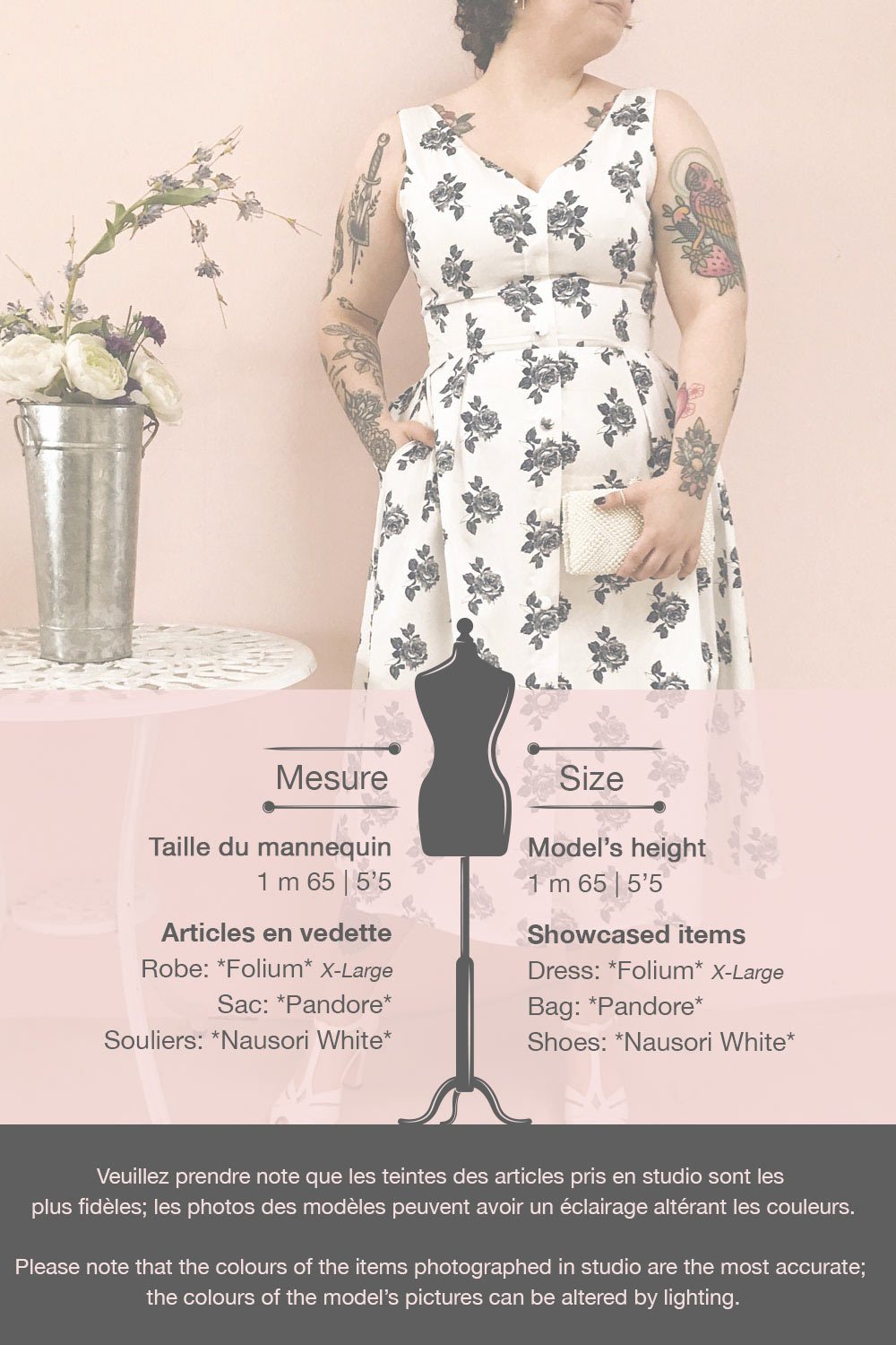 Folium White Floral Midi Summer Dress | Boutique 1861 template