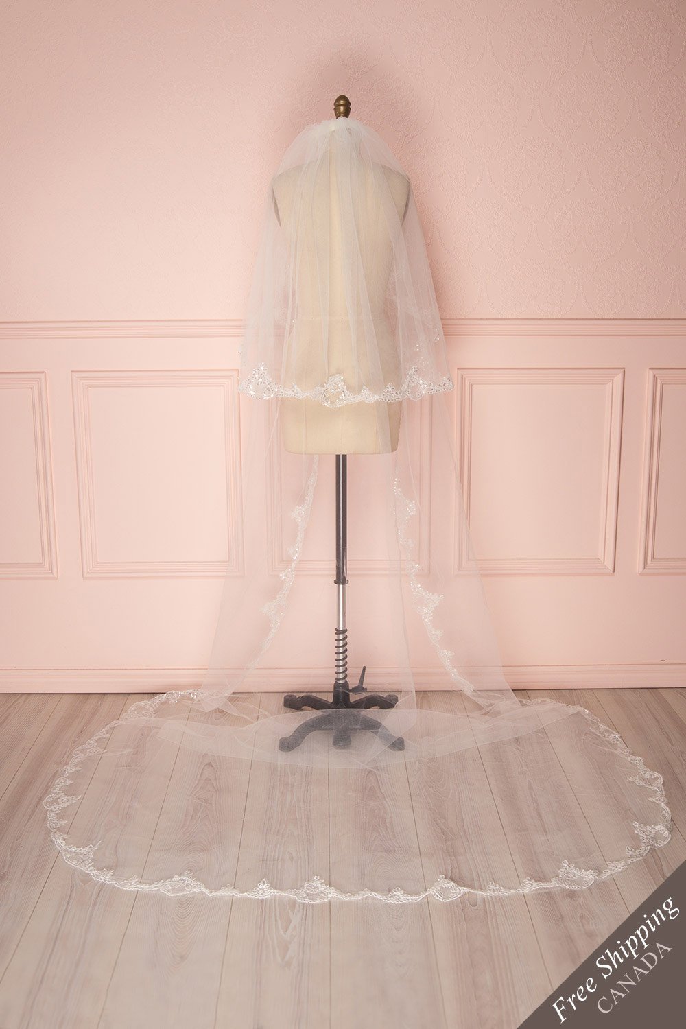 Galéopsis | White Wedding Veil