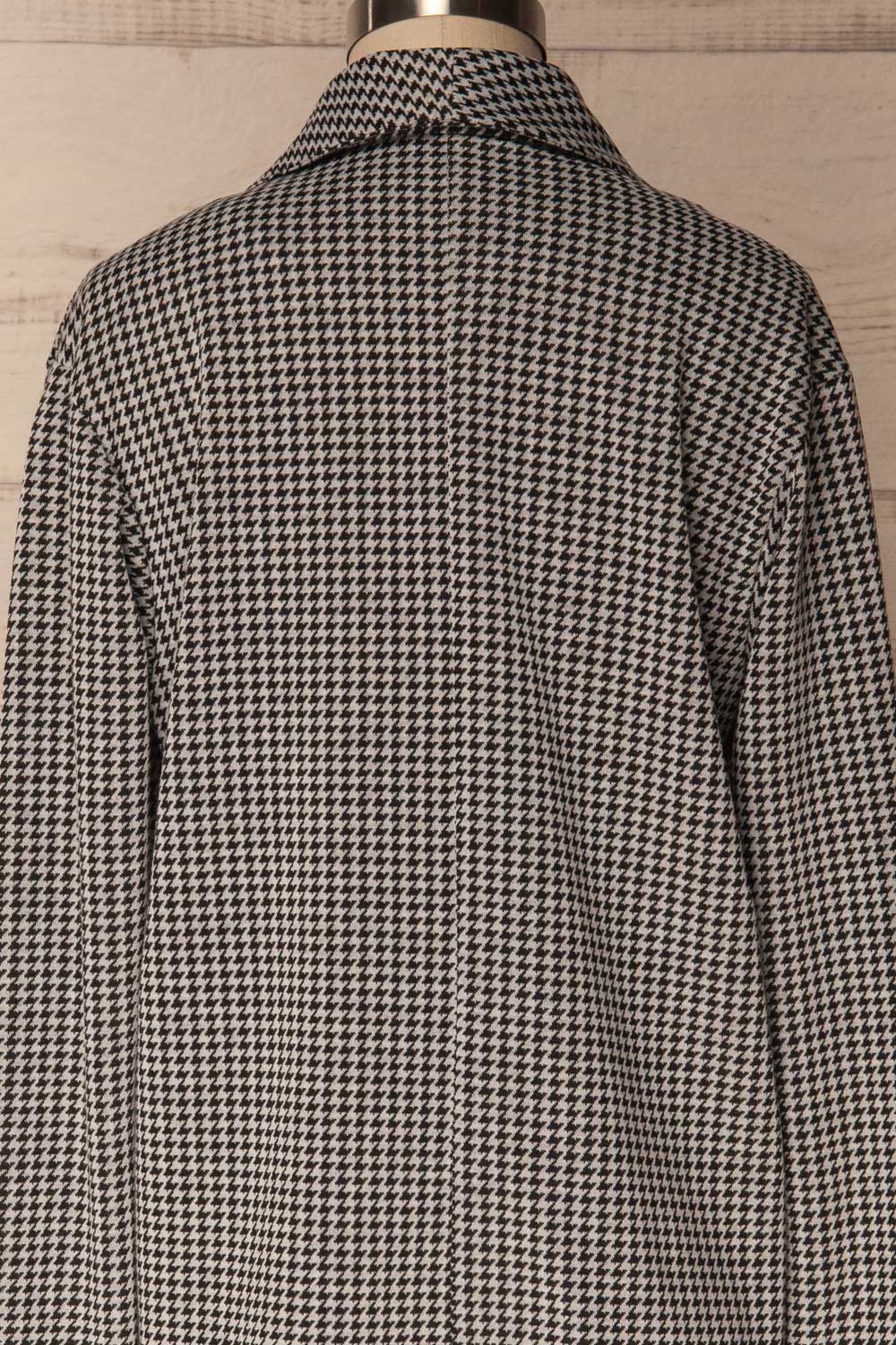 Gorican Black & Grey Houndstooth Jacket | La Petite Garçonne 7