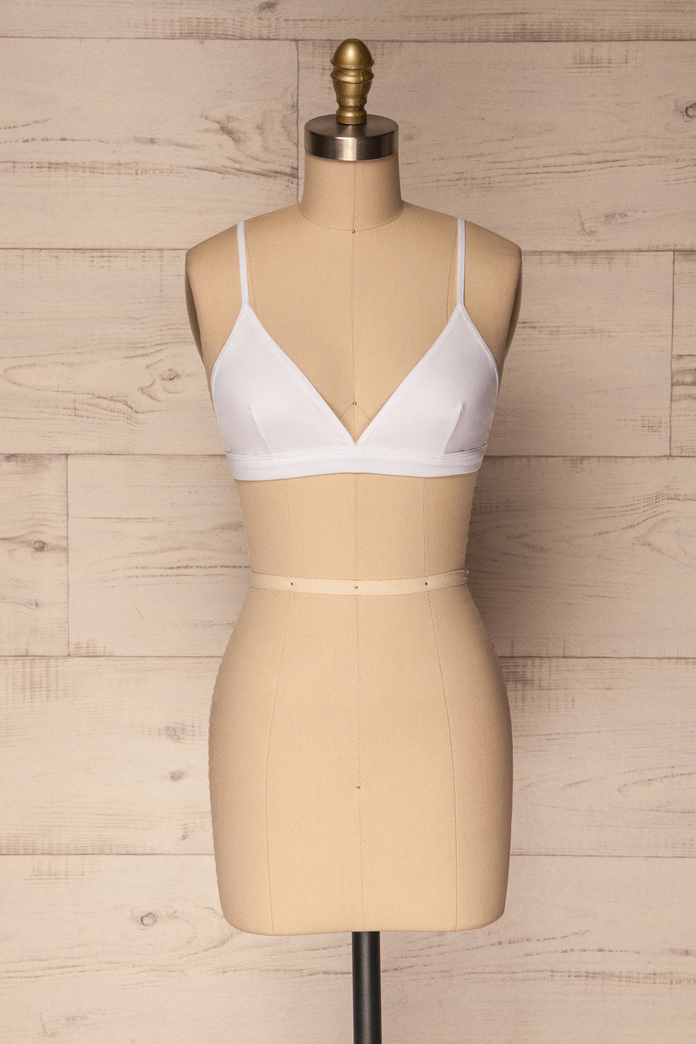 Gosport White Triangle Bralette | La Petite Garçonne Chpt. 2