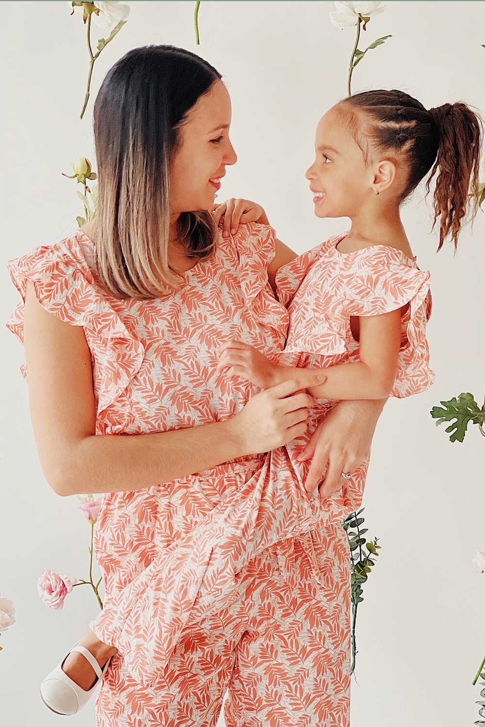 Halvva Sleeveless Jumpsuit w/ Ruffles | Boutique 1861 on model