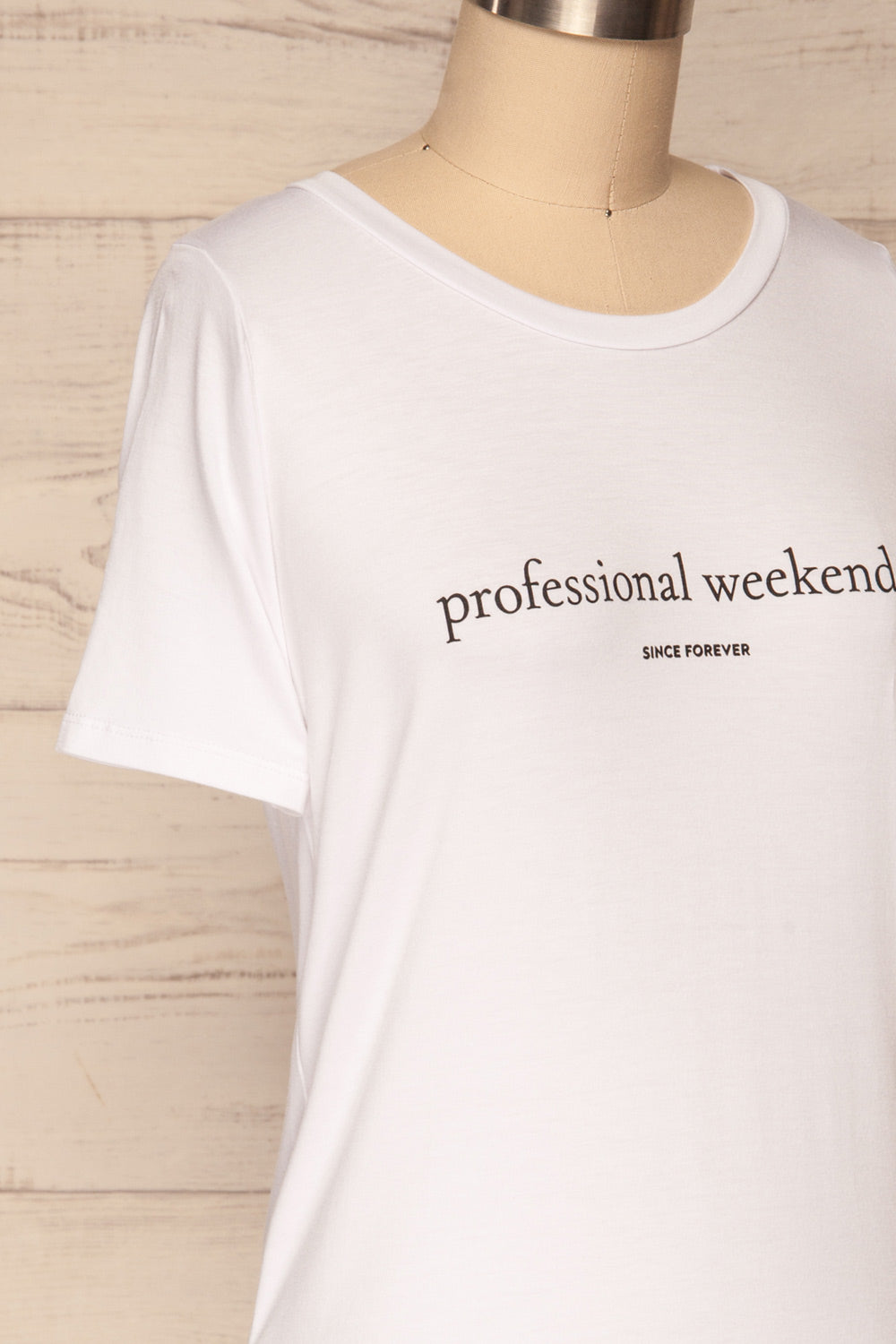 Hastings White Short Sleeved T-Shirt | La Petite Garçonne 4