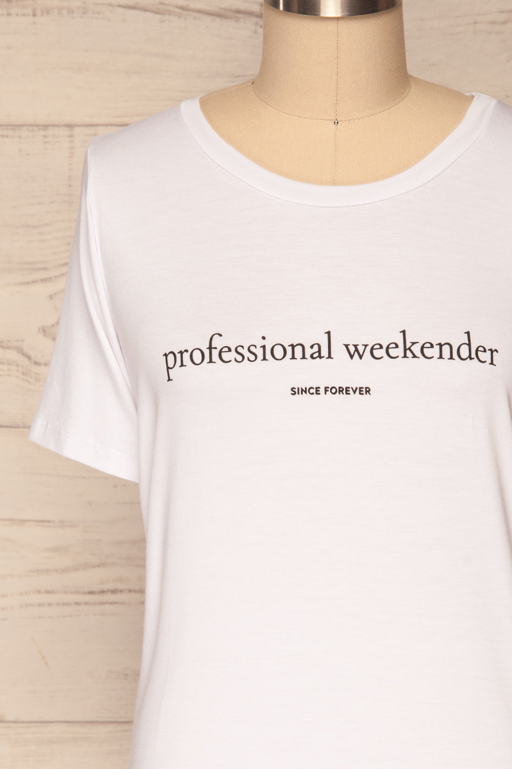 Hastings White Short Sleeved T-Shirt | La Petite Garçonne 7