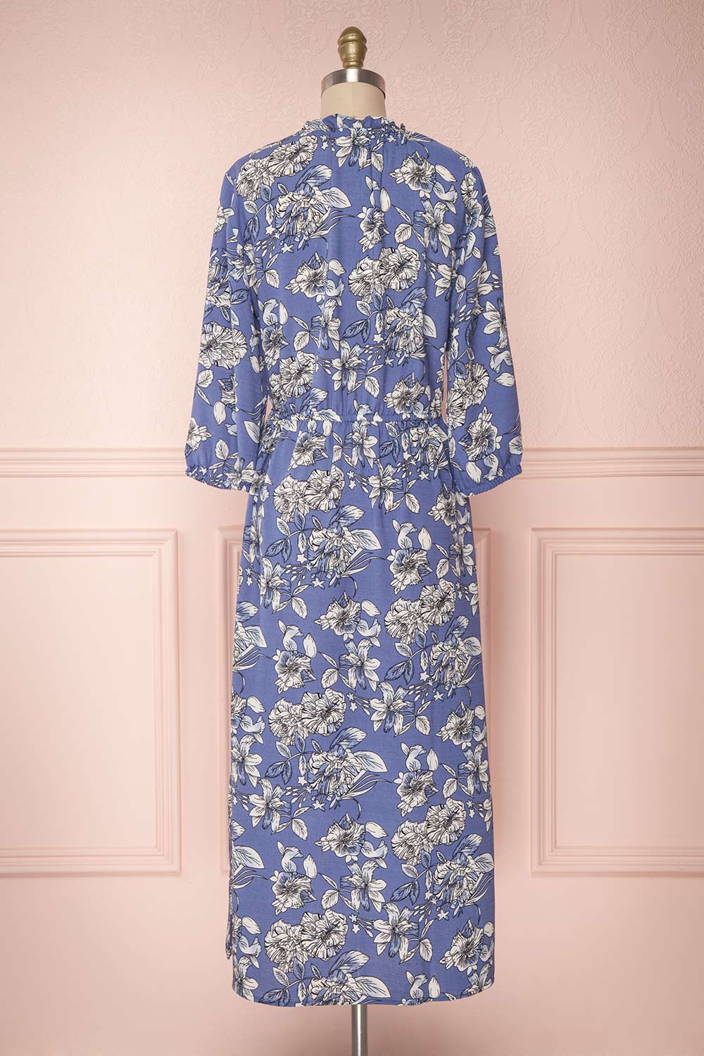 Haydn Light | Robe Bleue Fleurie