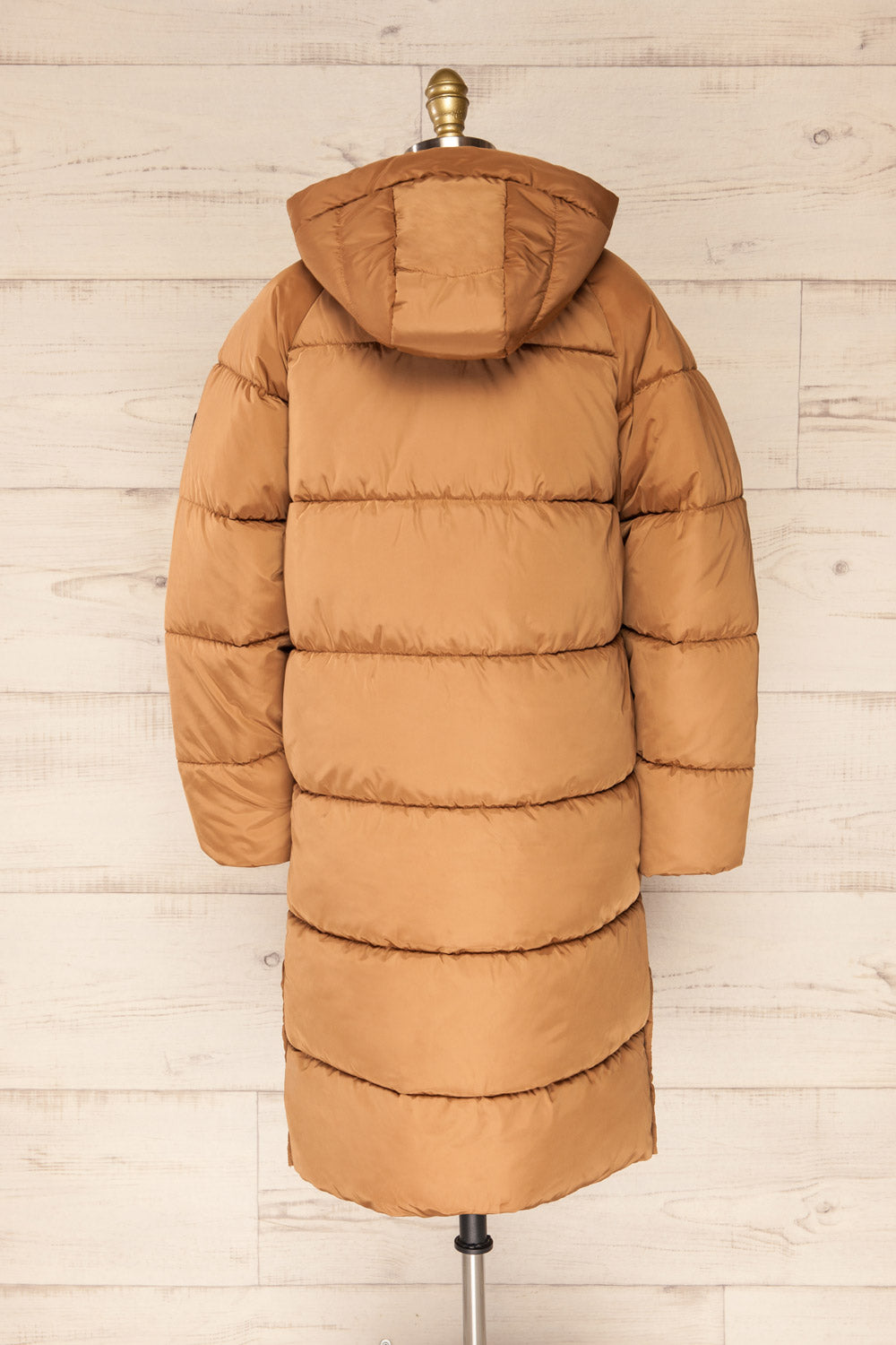 Helens Mid-Length Puffer Coat w/ Side Pockets | La petite garçonne back view