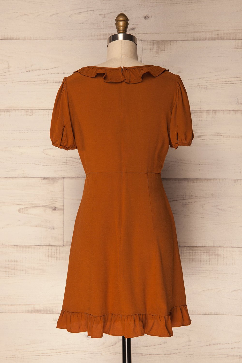 Hereford | Robe à Volants Orange