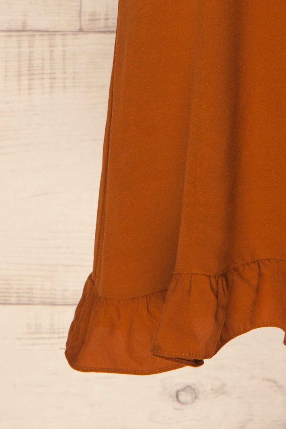 Hereford | Robe à Volants Orange