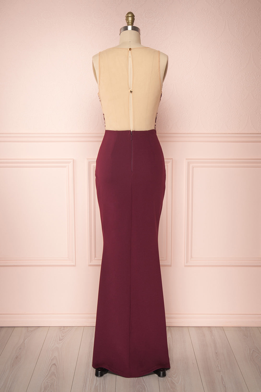 Huba Ruby | Burgundy Mermaid Dress