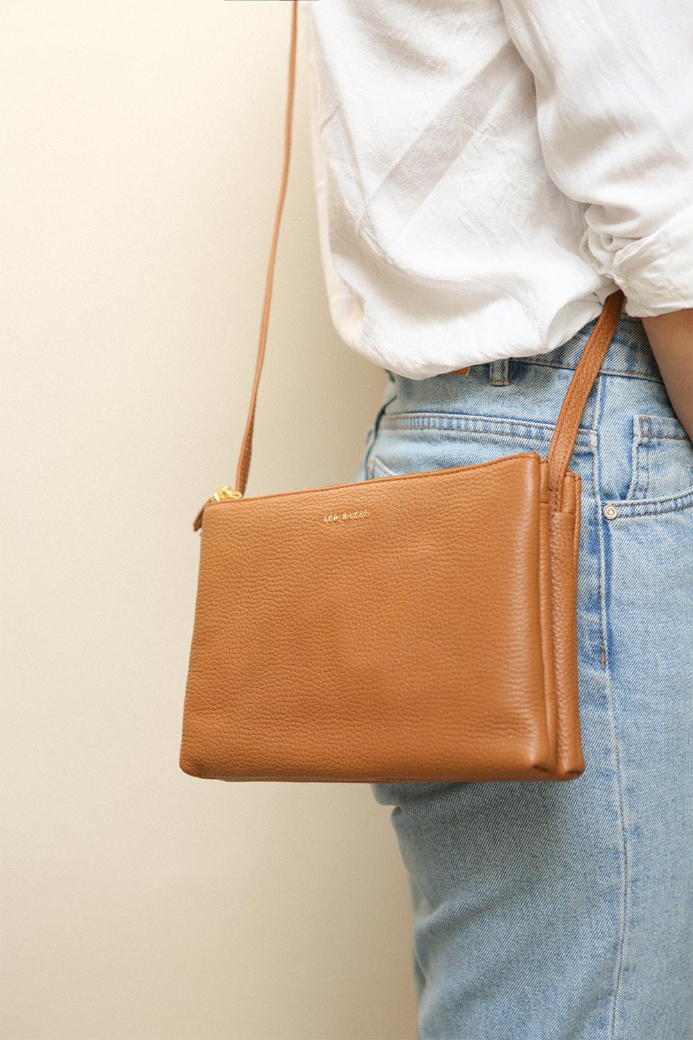 Iocus Cliff Brown Ted Baker Crossbody Bag | La Petite Garçonne Chpt. 2